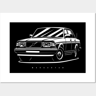 Sweden legend - 240 sedan Posters and Art